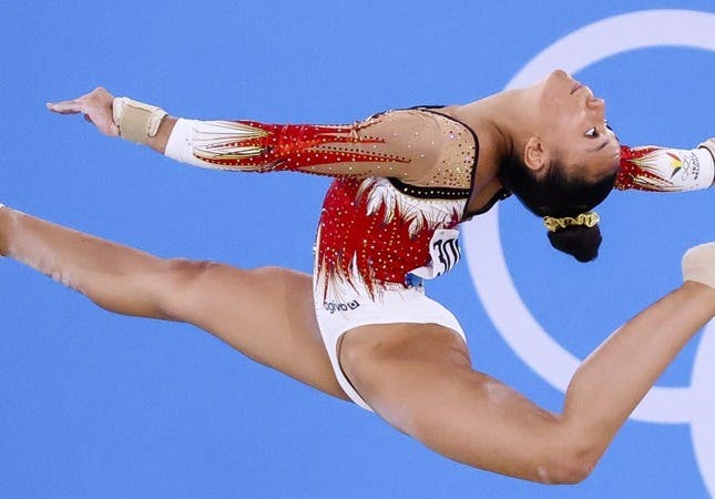 La gymnaste, athlète olympique, Jutta Verkest quitte le sport de haut niveau