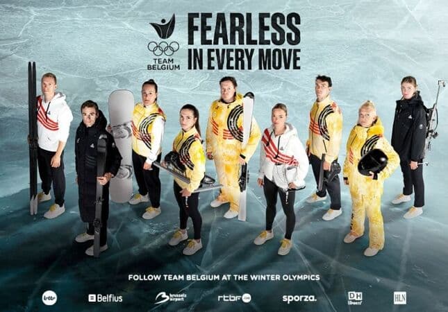 ‘Fearless in Every Move’: BOIC lanceert campagne voor de Olympische Winterspelen van Milano Cortina 2026