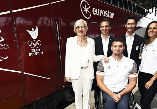 “Taking the teams to victory” Eurostar Group is vervoerpartner voor Parijs 2024