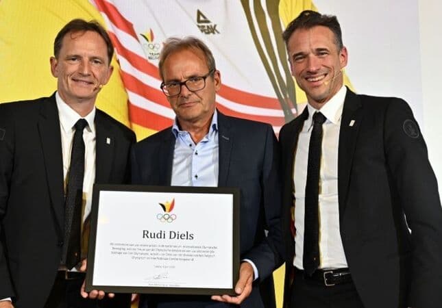 Rudi Diels reçoit l’Ordre du Mérite du COIB