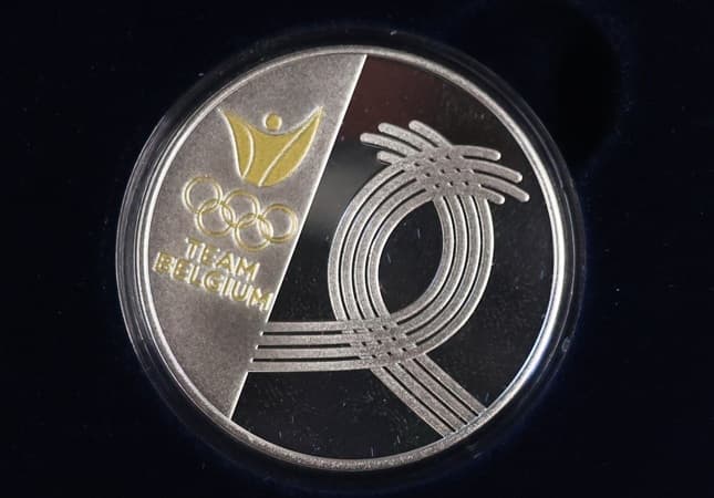 Présentation de la pièce officielle de 20 euros en argent Team Belgium un mois avant le début des Jeux Olympiques